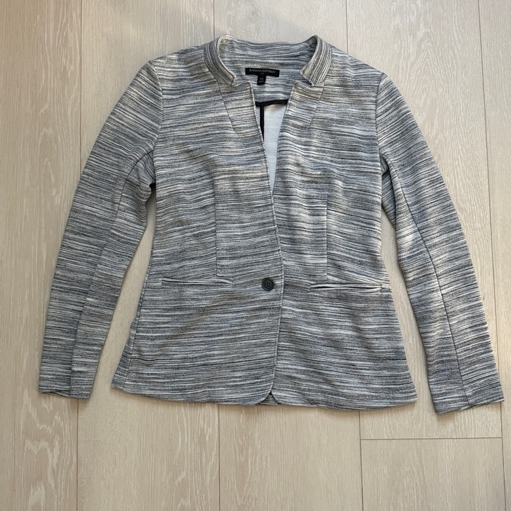 Banana Republic Gray Women's Blazer